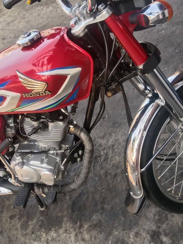 Honda 125 Rawalpindi number Good Condition 6