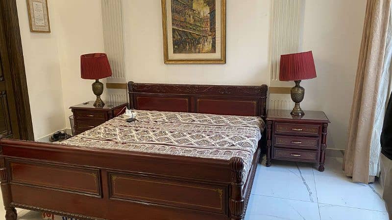 Original sheesham king size bed 0