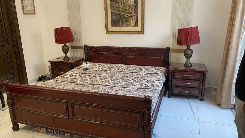 Original sheesham king size bed 6