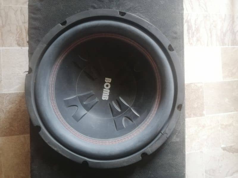 woofer and speakers 1