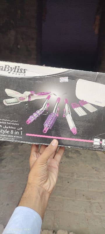 hair straightener 8 in 1 Babyliss Paris - Style 8 in 1 Straightener. . 10