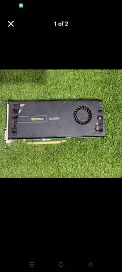 Nvidia Quadro 4000 DDR5 graphic card