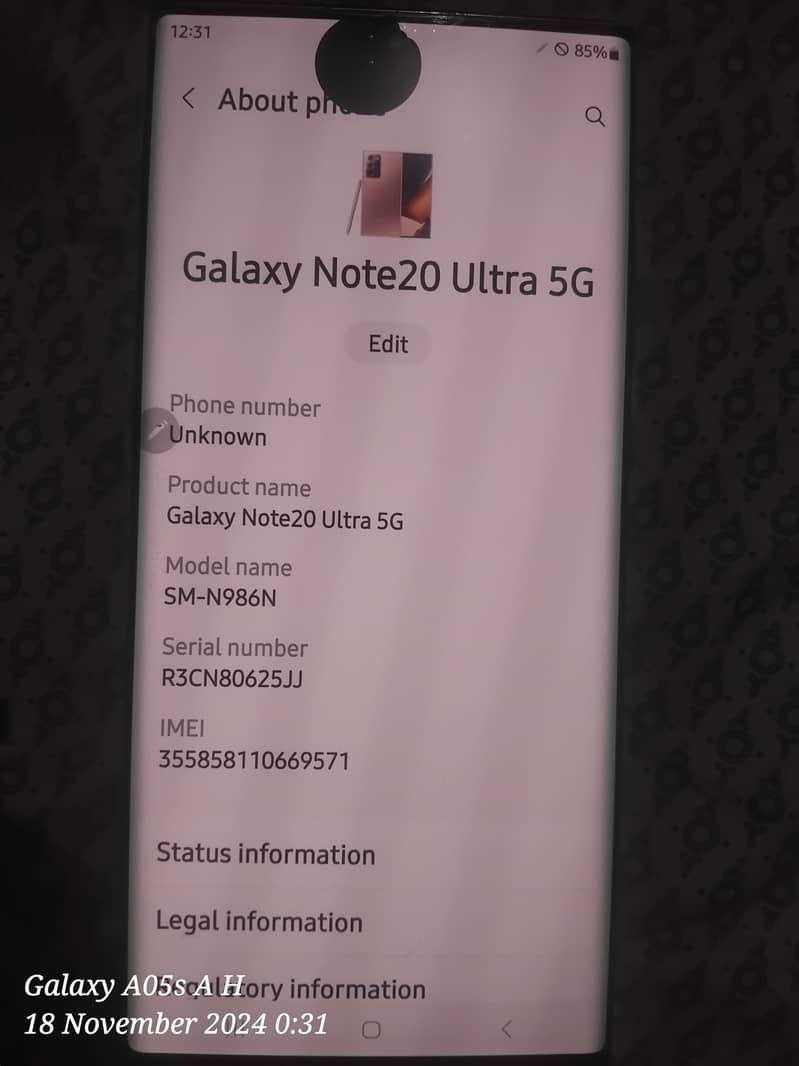 Samsung Note Ultra 20 5g 2