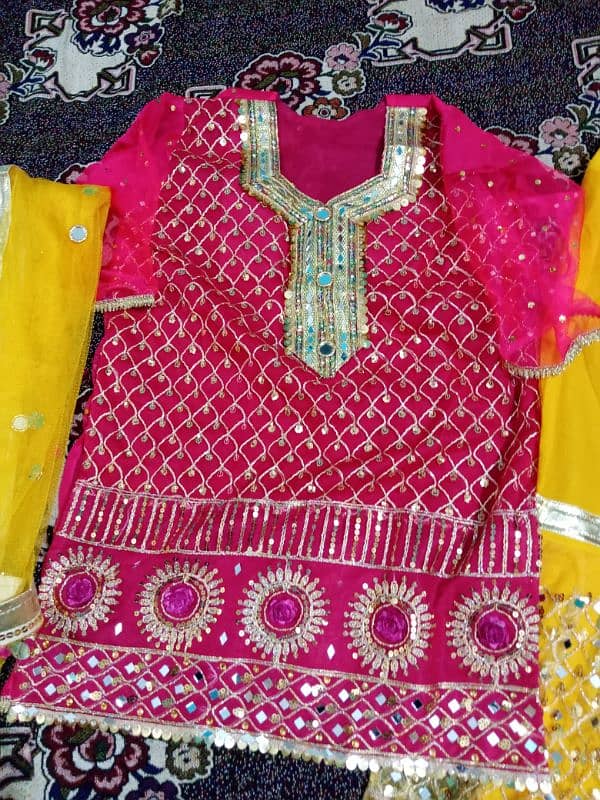 Mehndi outfit 2