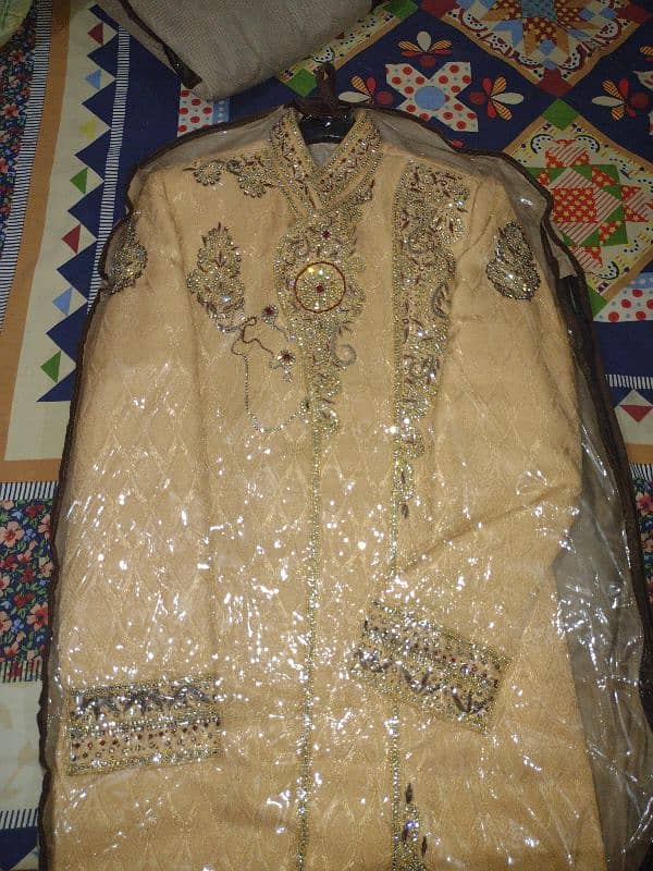 Sherwani and Three pieces 4