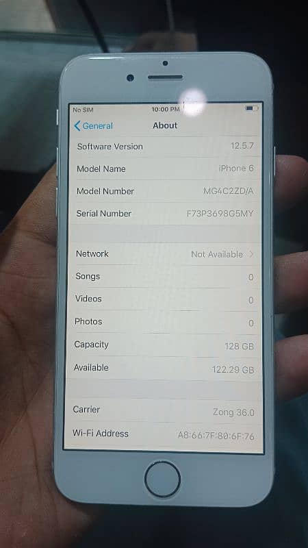 iphone 6 128 gb Non pta good condition 5