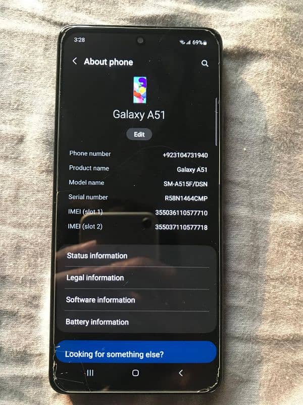 SAMSUNG A51. 1