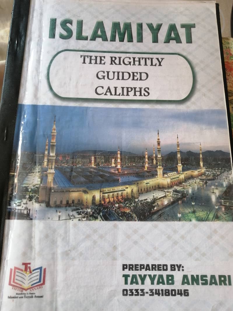 O Levels Islamiat Tayyab Ansari Notes, Workbooks 10