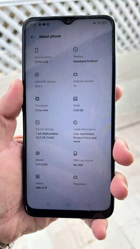 Oppo A16 urgent sale 2