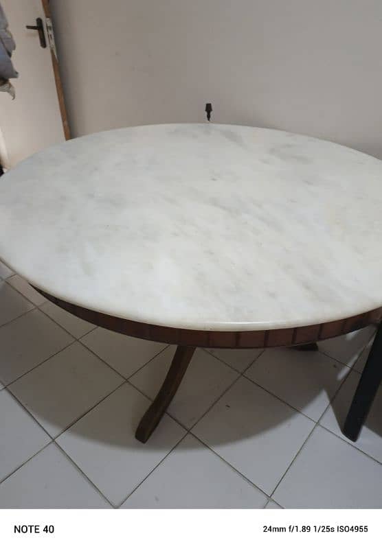 coffee table to be exact diameter 48 inches 1