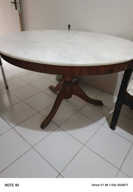 coffee table to be exact diameter 48 inches 2