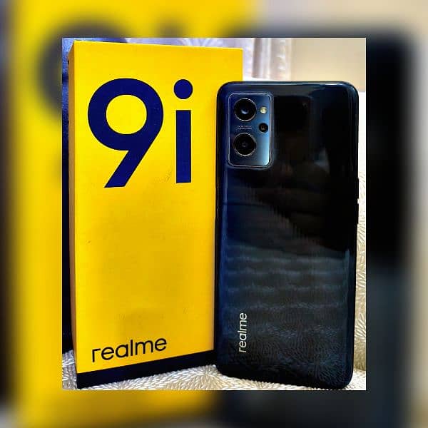 URGENTLY SALE MY REALME 9i (6GBGB+128GB) 10/9.5 CONDITION PTA APPROVE 0