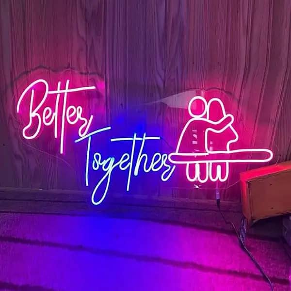 Neon Lights/3d sign board/Neon Sign boards/light sign/Acrylic sign 6