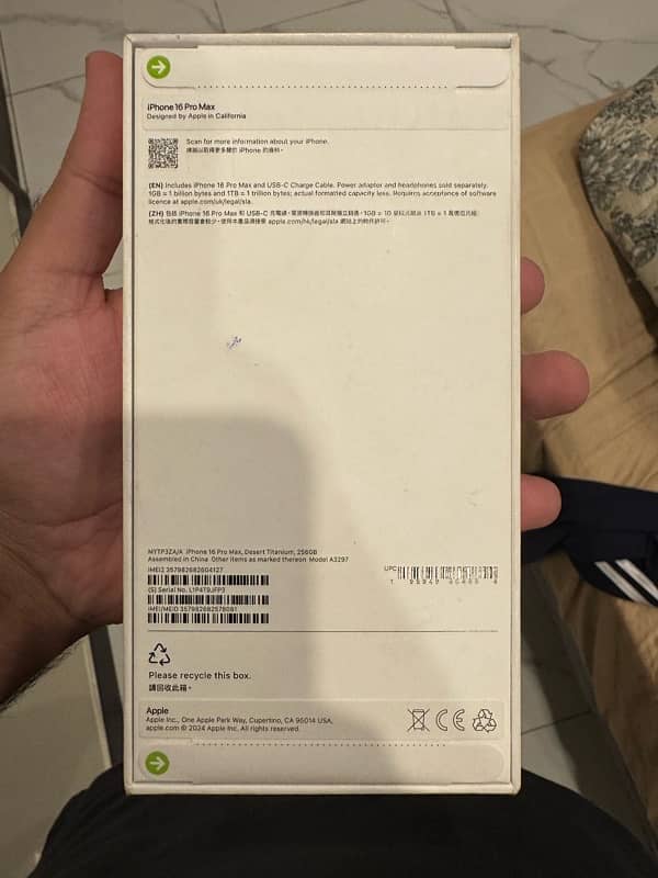 Iphone 16 Pro Max 256GB Box Sealed 1