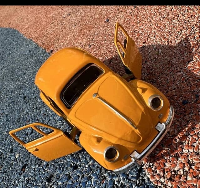 DIE CAST MODEL of Volkswagen Beetle. 1