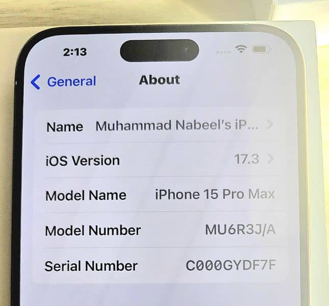 Iphone 15 Pro Max Only 4 Battery Cycle 3