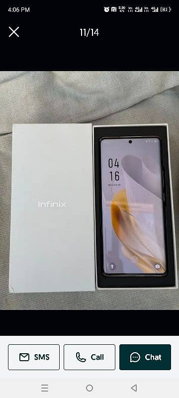 Infinix zero 30 8+8 x 256gb 6