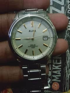 Seiko alba solar watch Armani Rado Hilfiger Tommy Rolex solar watch