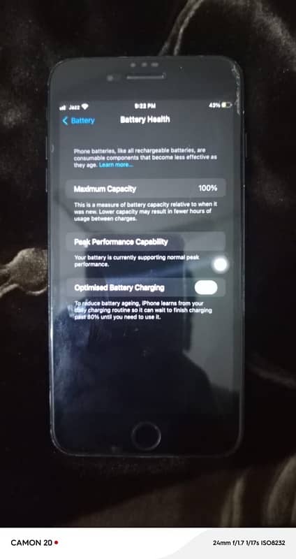 I phone 7 plus pta approved 128 gb 1