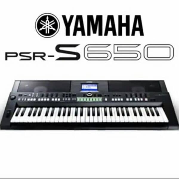 Yamaha psr s650 piano professional keyboard usb indian 0