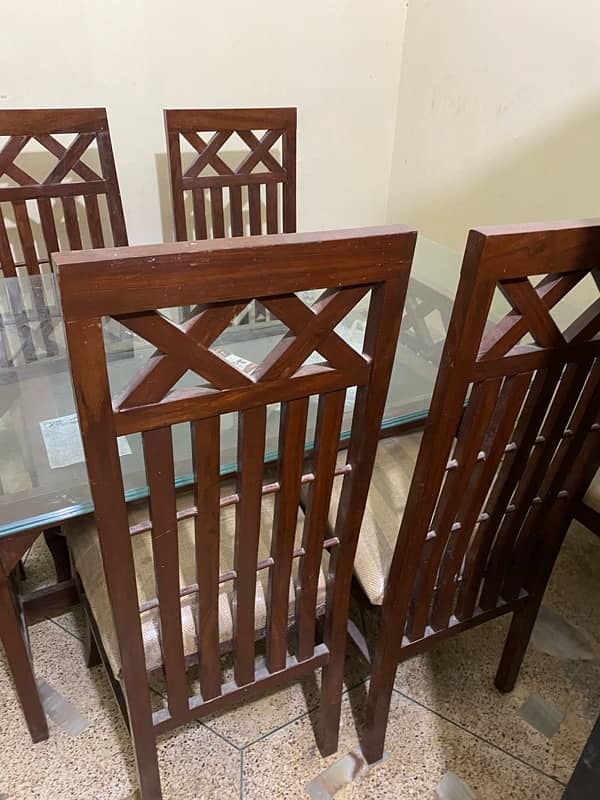 urgent selling Dining table new condition 2 months old 1