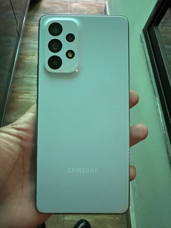 samsung galaxy A53 5G with box 9/10 pta approved 2