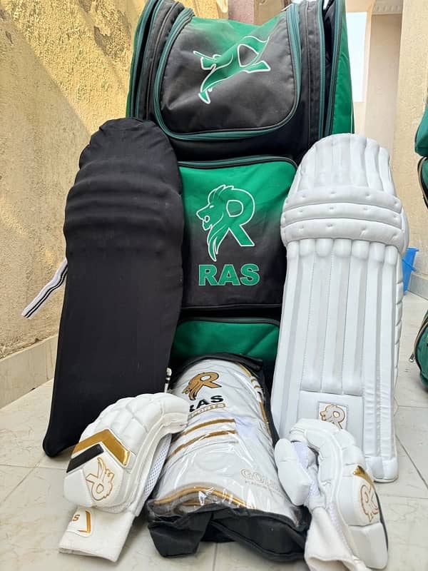 COMPLETE BRAND NEW CRICKET KIT RAS SPORTS BEST QUALITY 2