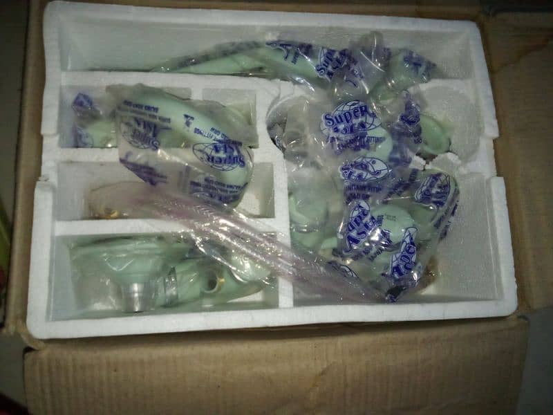 Green new sanitary set 0