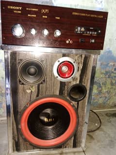 2 sapeker 1 ampalifar sounds sestam for sale