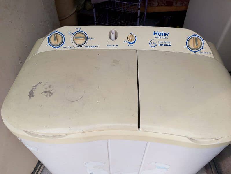 hair washing machine with dryer good condition 4