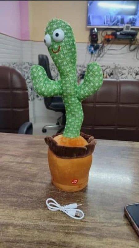 Dancing Cactus Talking Toy Tree Cactus Plush Toy For Children With Box 5