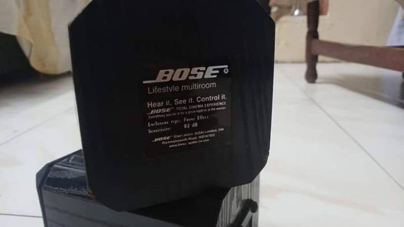 Bose 3-piece surround sound system 4