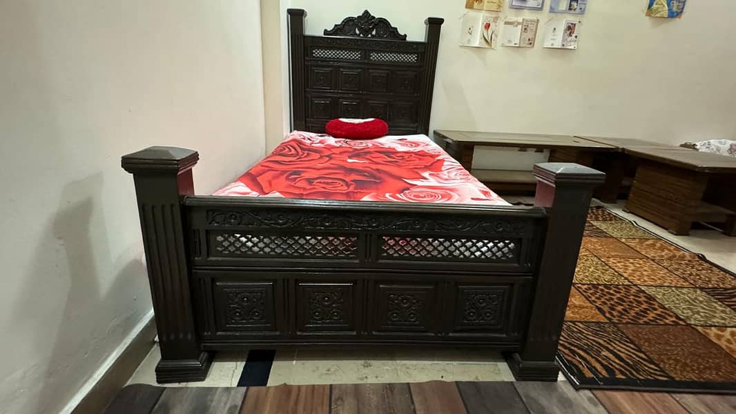 One Single Bed in Chinioti Style For Sale 4