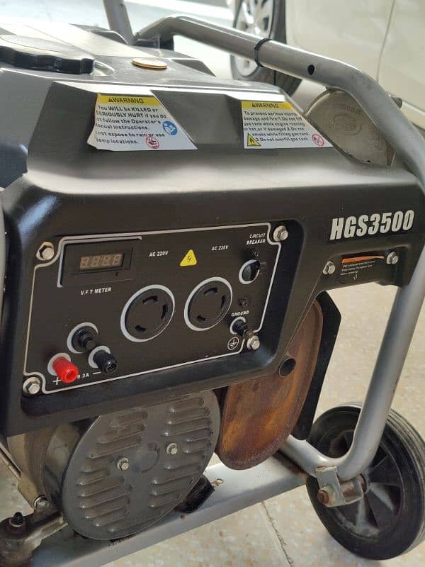 Hyundai Gasoline Generator 3 KW (HGS3500) 7