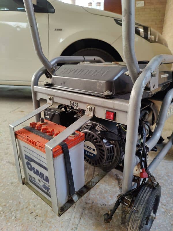 Hyundai Gasoline Generator 3 KW (HGS3500) 9