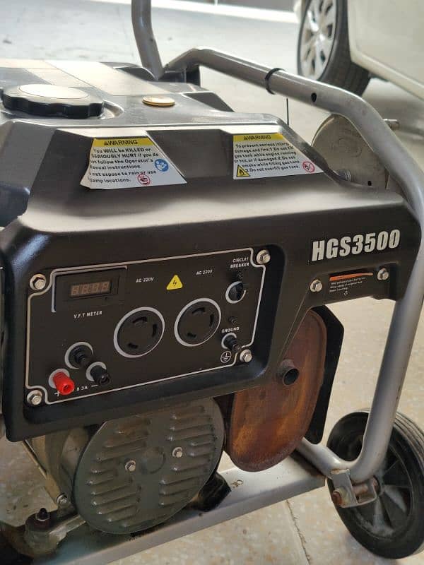 Hyundai Gasoline Generator 3 KW (HGS3500) 11