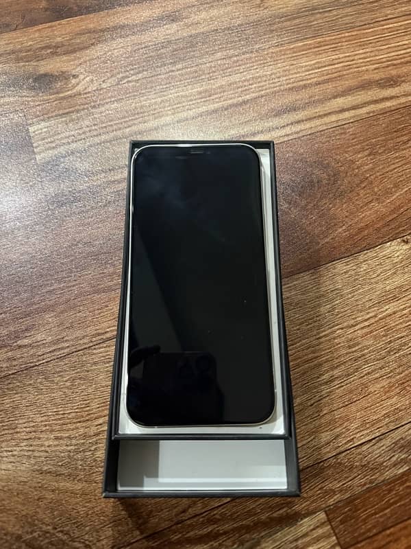 iphone 12 pro max 128gb gold with box 1