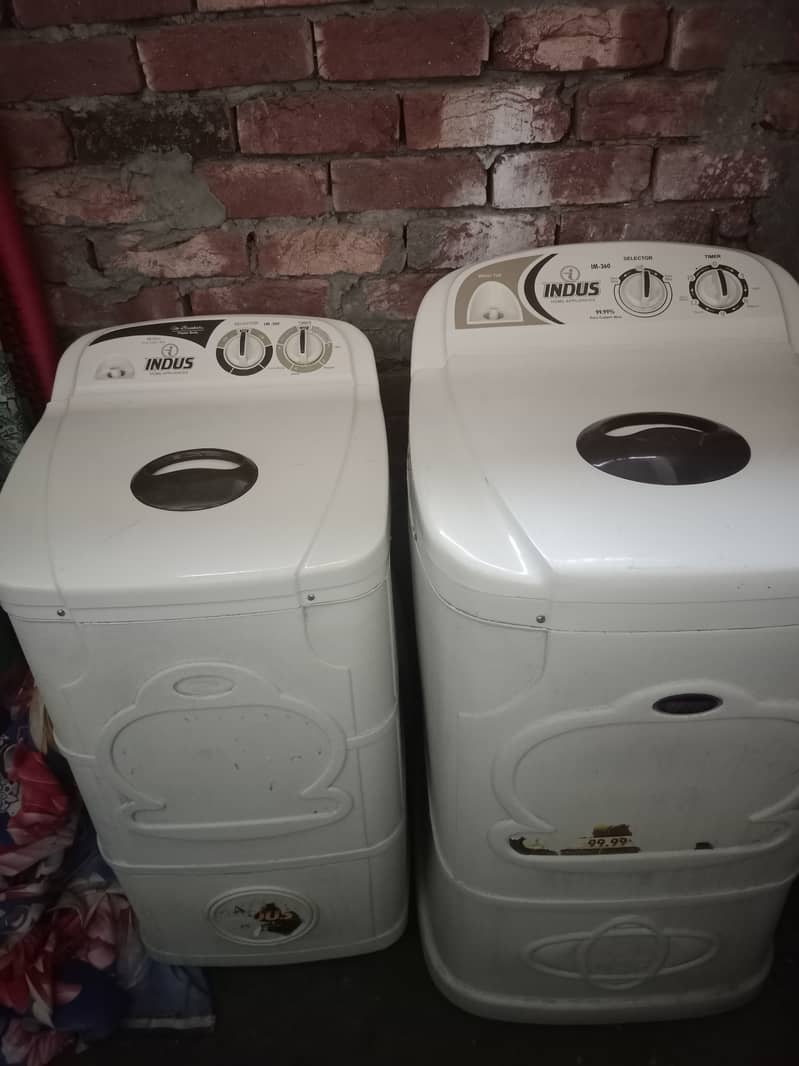 Washing Machine and Dryer Machine Both separate 1