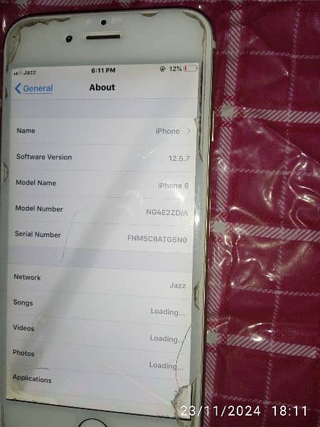 iPhone 6 PTA APPROVED 128 GB All Ok  Exchange Possible With Android 5