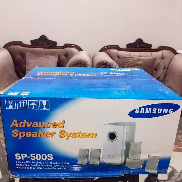 SAMSUNG ALL-IN-ONE HOME THEATER SYSTEM CHT-500 5