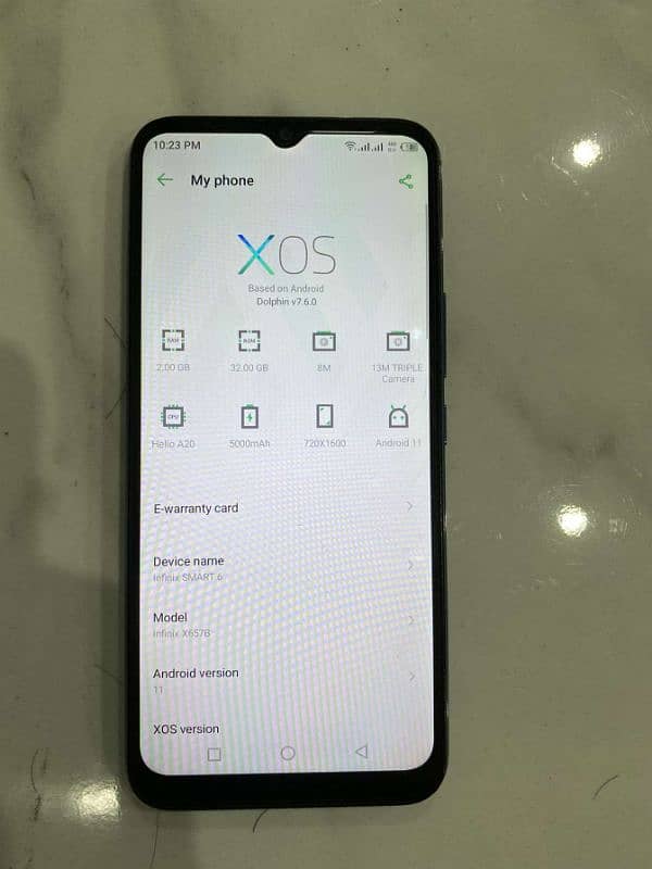 Infinix smart 6   2/32 GB in Brand new condition for sale 1