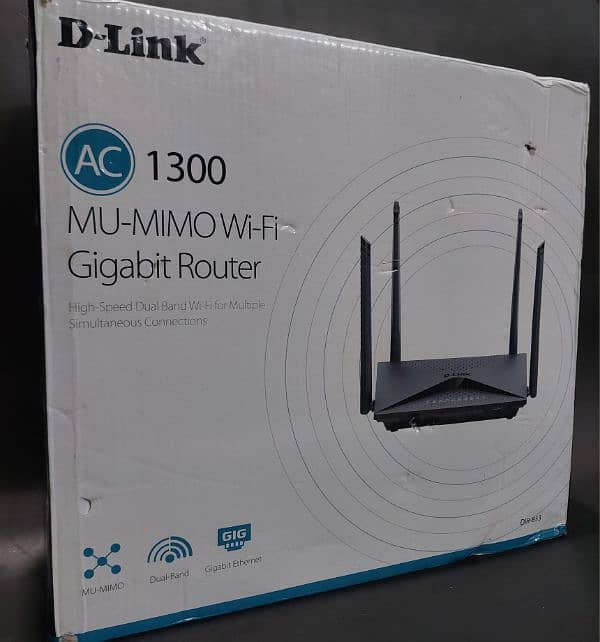 D-Link DIR-853 AC1300 MU-MIMO Wi-Fi Gigabit Router (With Box) 5