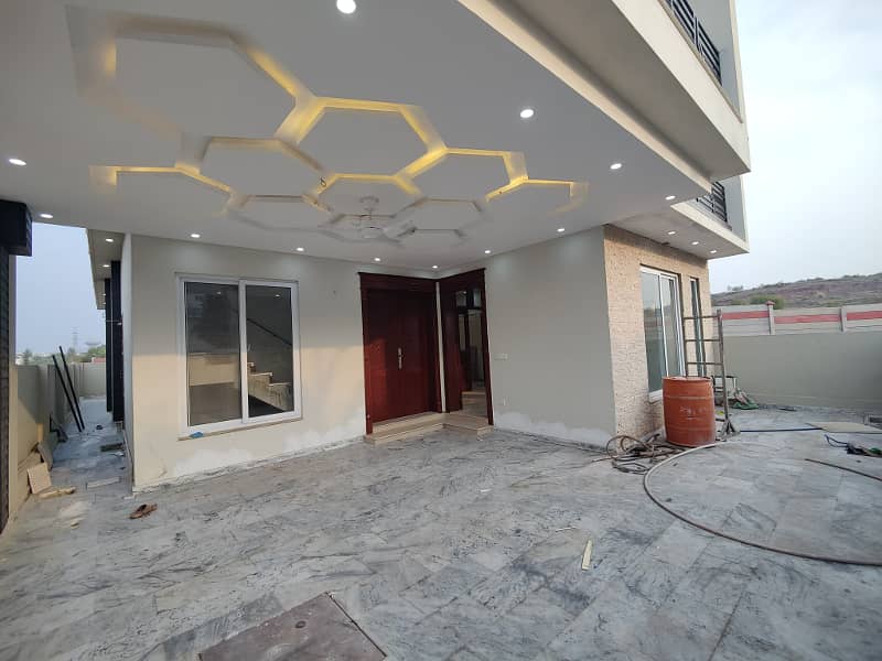 10 Marla brand new ground portion available for rent in bahria enclave Islamabad 10