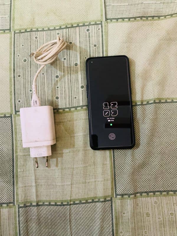 oppo f21 pro5g 8+8 ram 128gb original voc charger finger in display ok 4