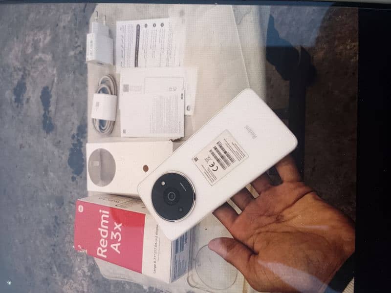 realme A3X only one month use with box charger original 3