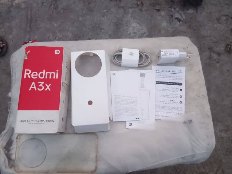 realme A3X only one month use with box charger original 5