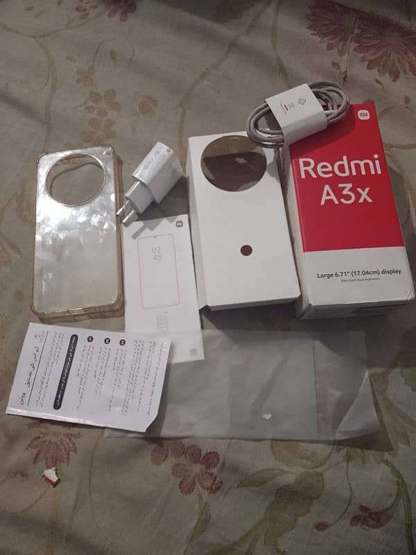 realme A3X only one month use with box charger original 8