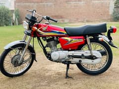 Honda 125 CG for urgent sale model 2019