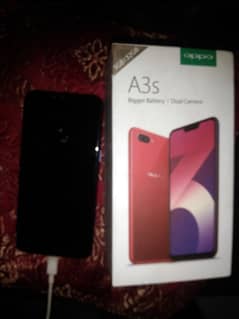 oppo A3s with all accorices no kit orignal ha