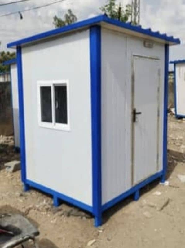 fiber glass cabins ,prefeb cabins,  portable canteners, porta cabin 5